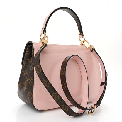 Louis Vuitton Patent Calfskin Monogram Cherrywood PM Rose Ballerine 2 of 9