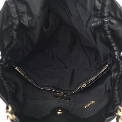 Chanel Calfskin Embroidered Ca D'Oro Tote Black 5 of 11
