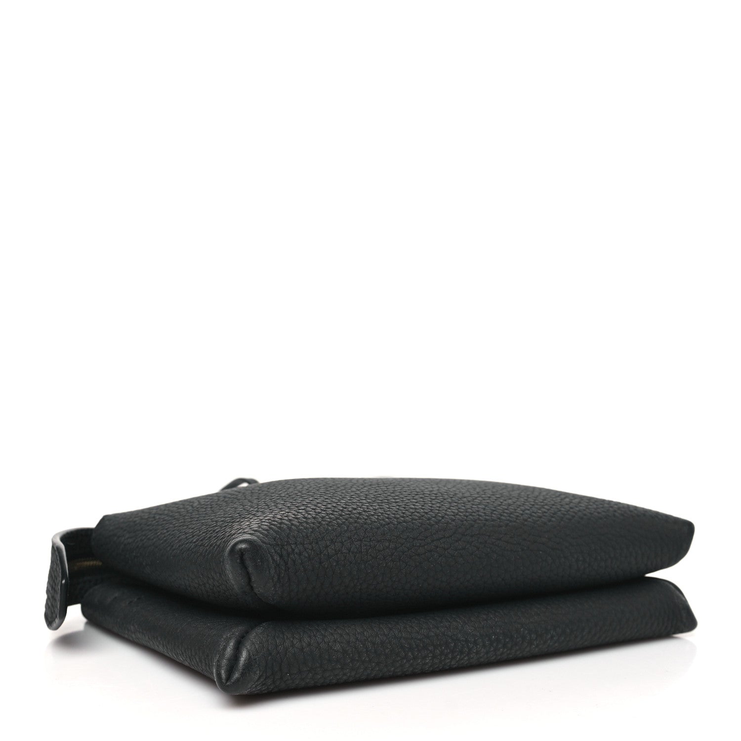 The Row Matte Grained Calfskin Mini Nu Twin Bag Black 4 of 9
