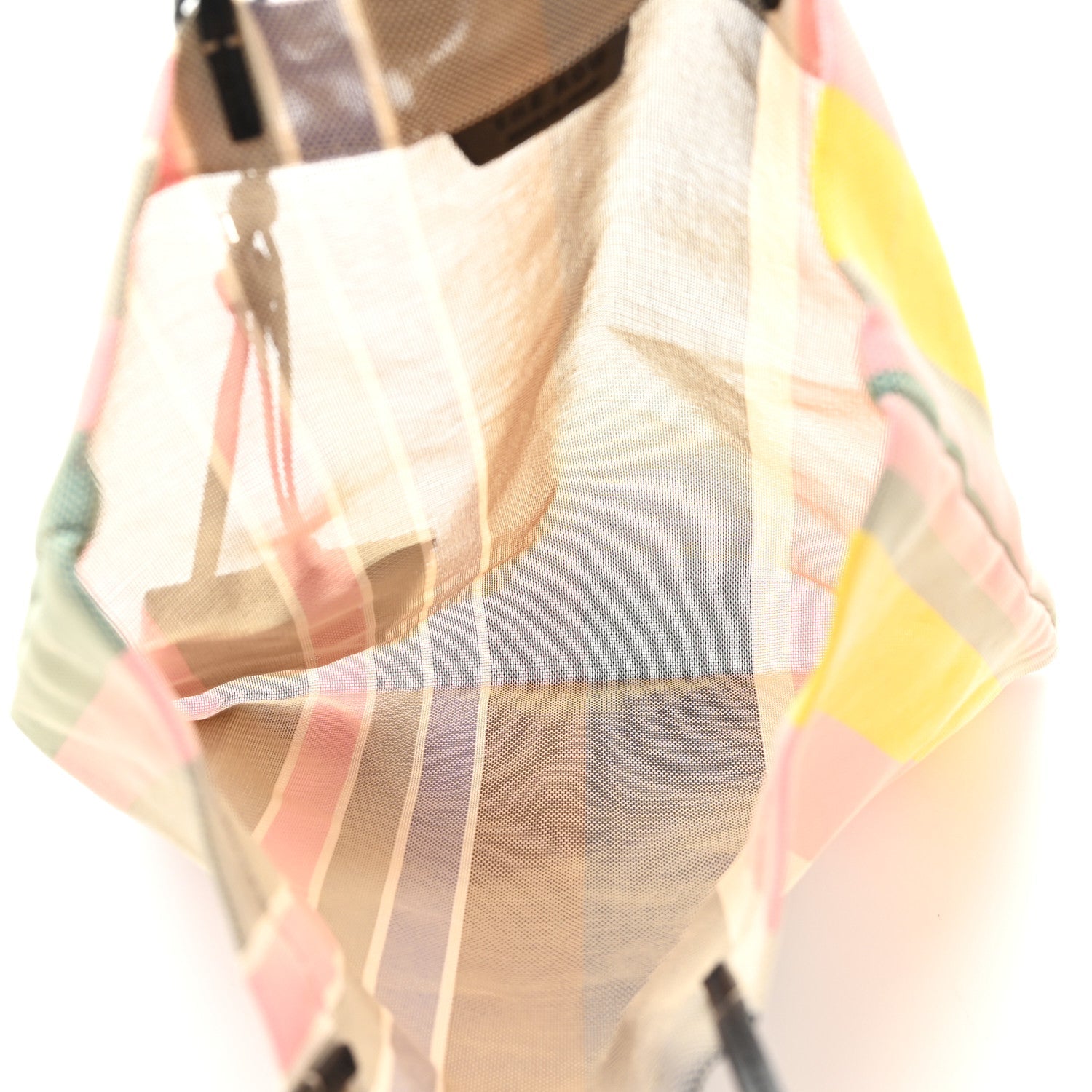 The Row Mesh Saddle Calfskin Barn Mini Tote Bag Multicolor 6 of 10