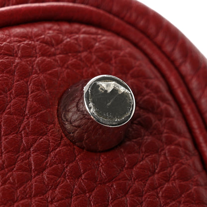 Hermes Taurillon Clemence Picotin Lock 18 PM Rouge H 11 of 13