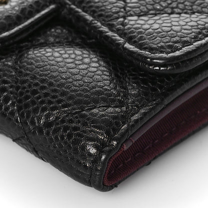 Chanel Caviar Quilted 6 Key Holder Black 9 of 12