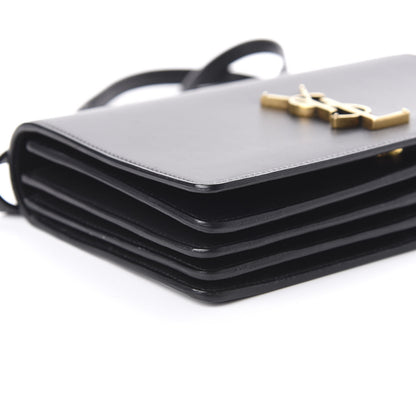 Saint Laurent Calfskin Monogram Small Dylan Shoulder Bag Black 6 of 9