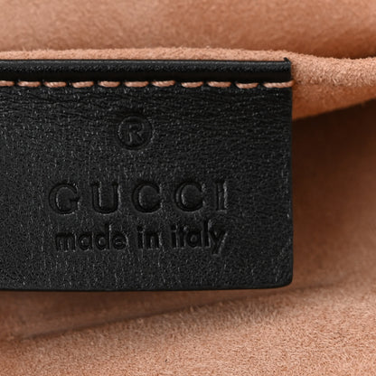 Gucci Calfskin Maxi Sylvie Clutch Black 6 of 11