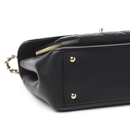 Chanel Caviar Quilted Large Business Affinity Flap Black 8 of 11