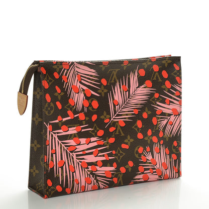 Louis Vuitton Monogram Jungle Dots Toiletry Pouch 26 Sugar Pink Poppy 3 of 6