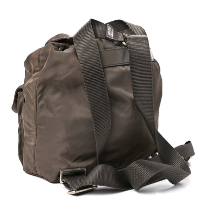 Prada Nylon Vela Small Backpack Fumo 3 of 12