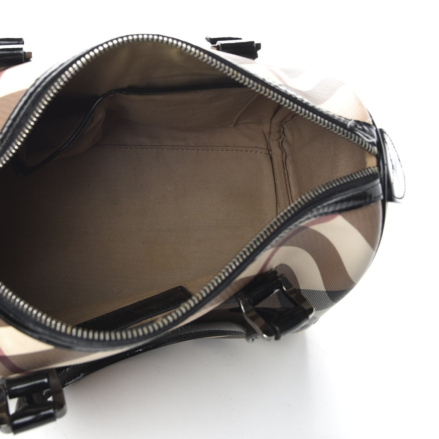 Nova Check Small Chester Bowling Bag Black