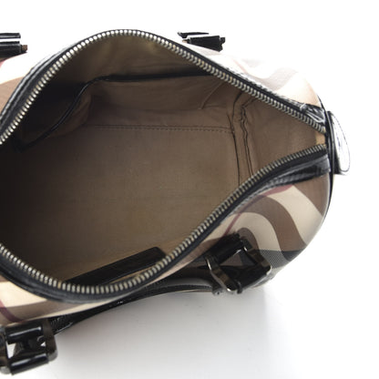 Burberry Nova Check Small Chester Bowling Bag Black 5 of 12