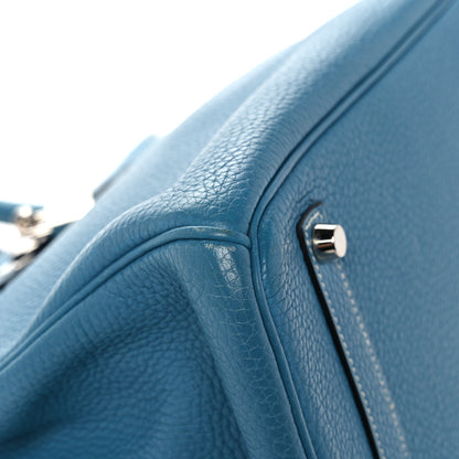 Hermes Togo Birkin 35 Blue Jean 33 of 40