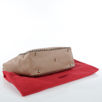 Valentino Garavani Vitello Medium Rockstud Tote Alpaca 5 of 10