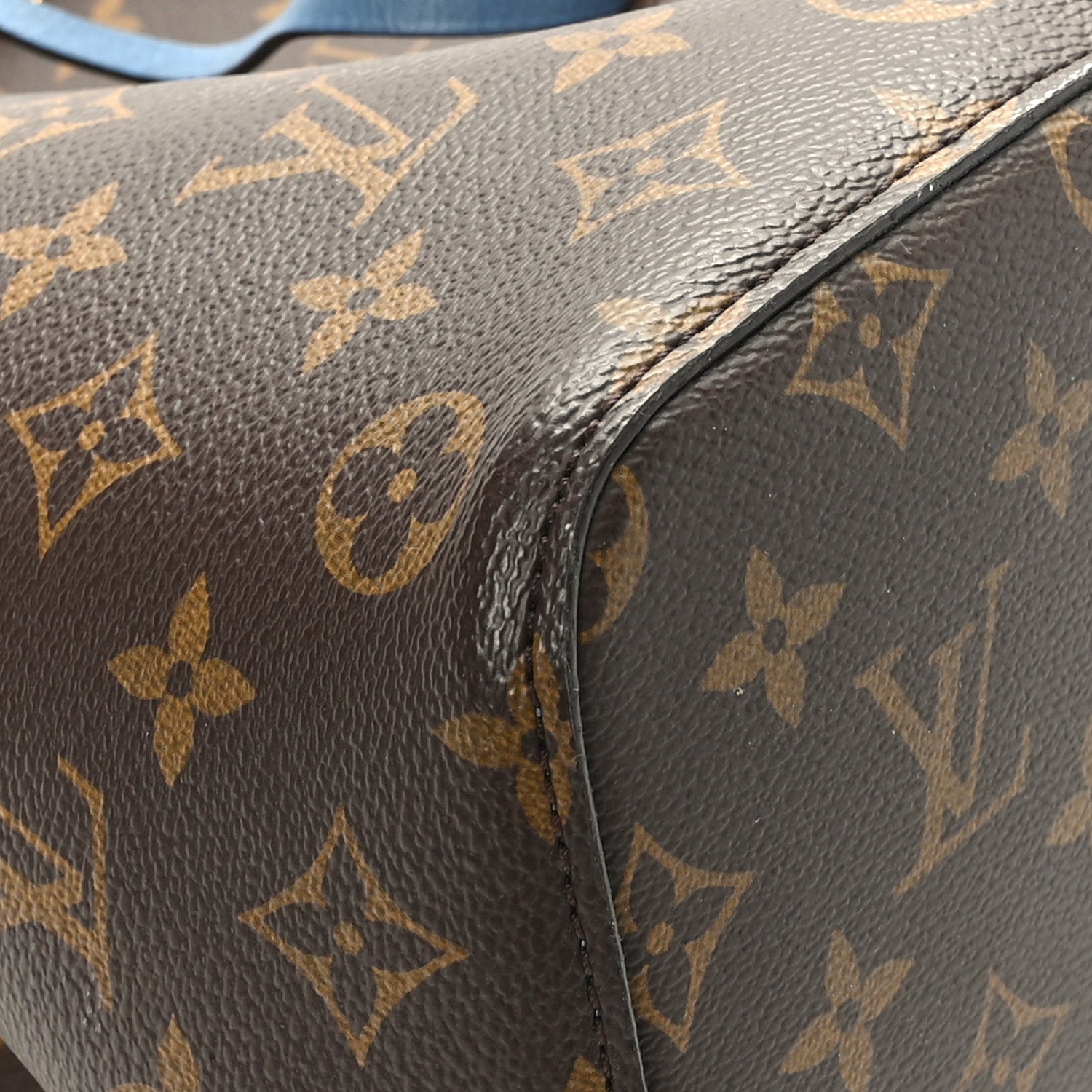 Louis Vuitton Monogram Neonoe MM Blue Jean 7 of 11