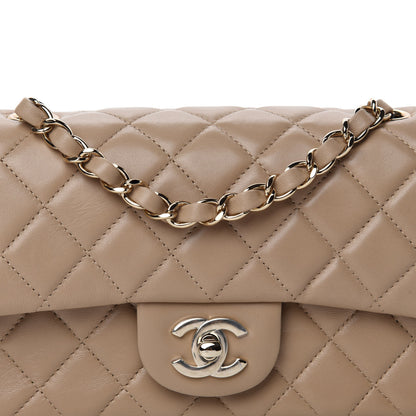Chanel Lambskin Quilted Mini Rectangular Flap Beige 10 of 10