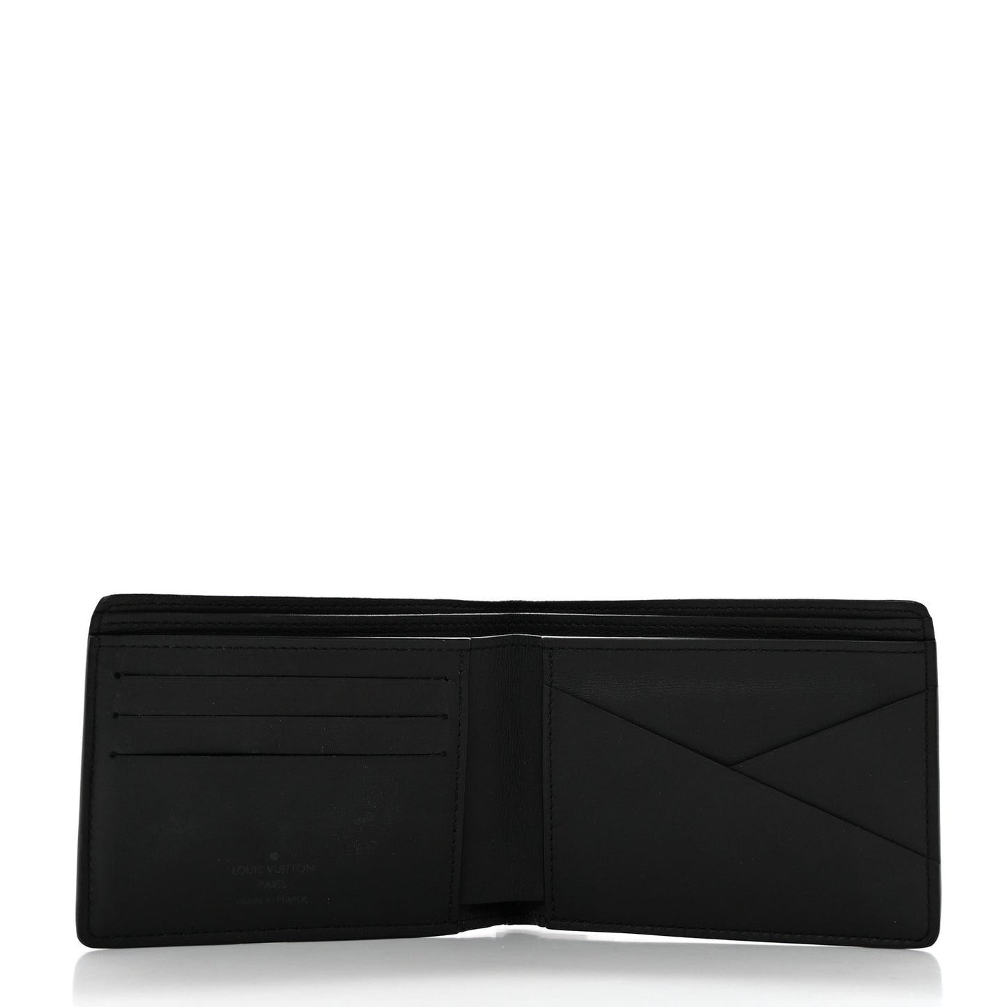 Calfskin Monogram Shadow Multiple Wallet Black