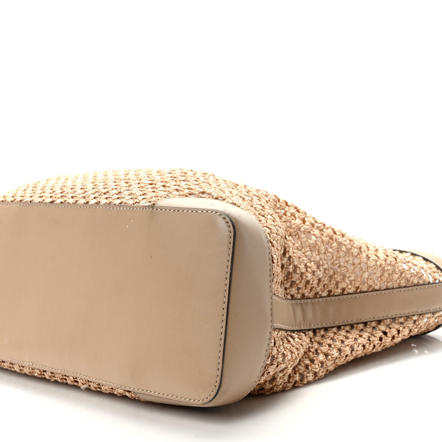 Jimmy Choo Straw Nine2Five East West Tote Barely 11 of 13