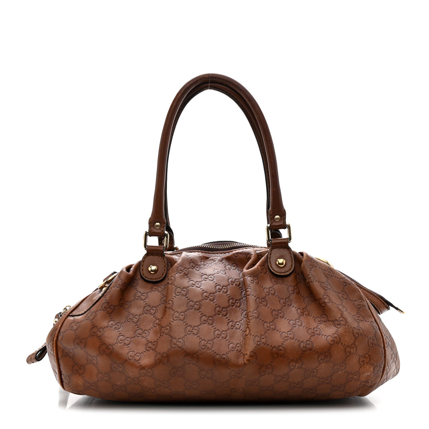 Gucci Guccissima Medium Sukey Tote Brown 1 of 23