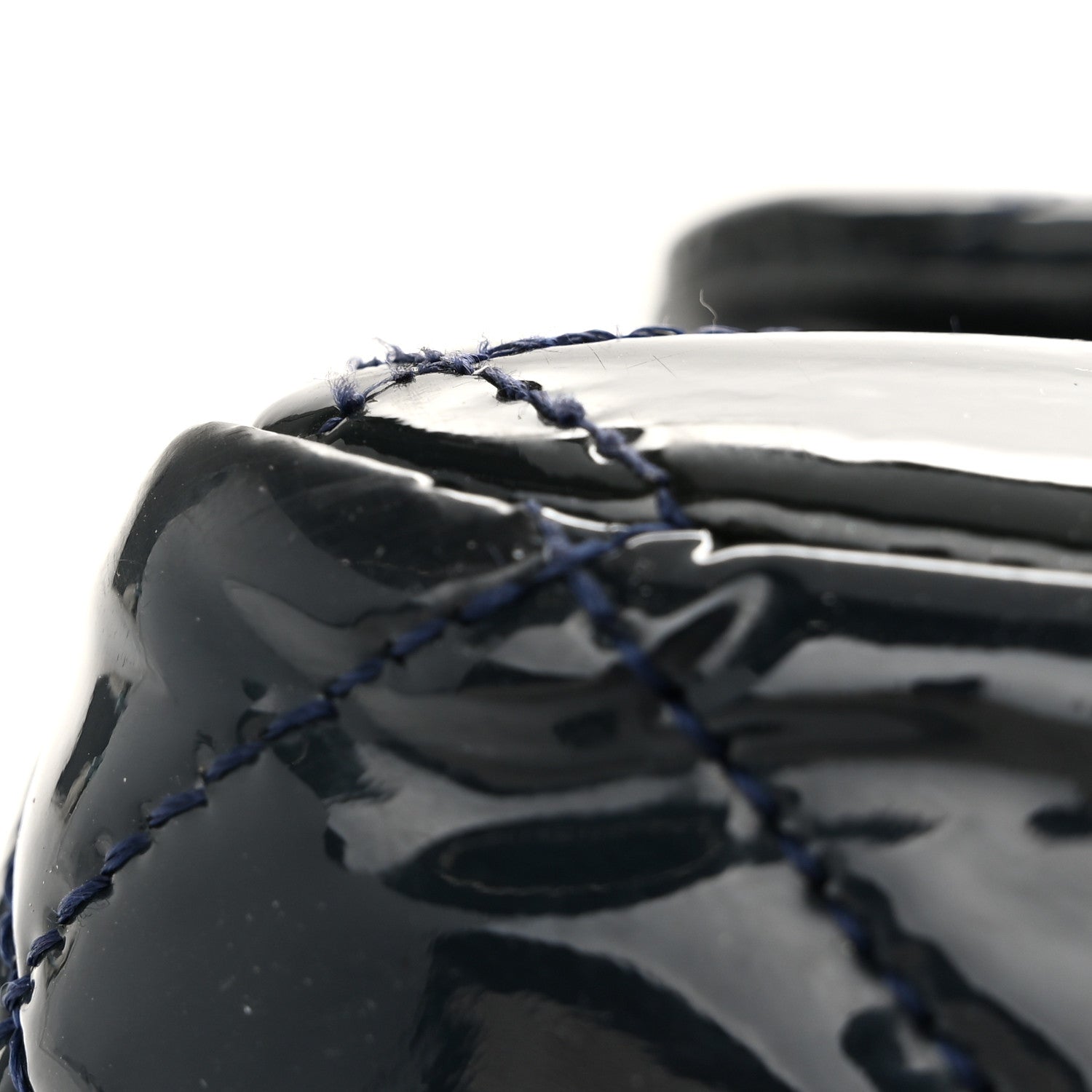 Chanel Patent Quilted Jumbo Single Flap Navy 12 of 12