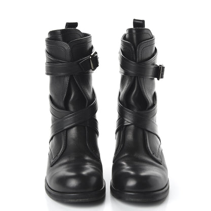 Jimmy Choo Grainy Calfskin Dalston Boots 38 Black 2 of 8