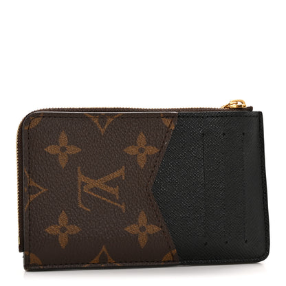 Louis Vuitton Monogram Recto Verso Card Holder Black 3 of 10