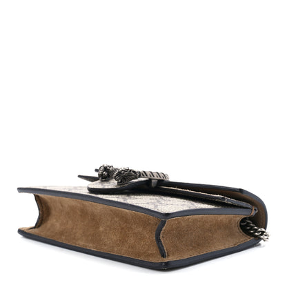 Gucci GG Supreme Monogram Super Mini Dionysus Shoulder Bag Taupe 9 of 11