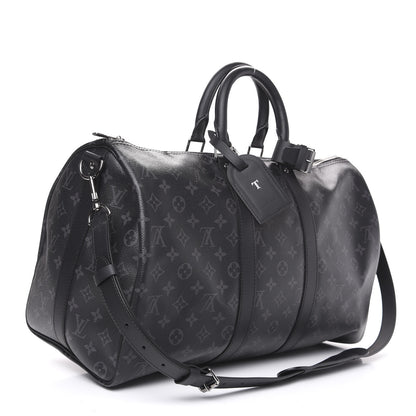 Louis Vuitton Monogram Eclipse Keepall Bandouliere 45 2 of 10