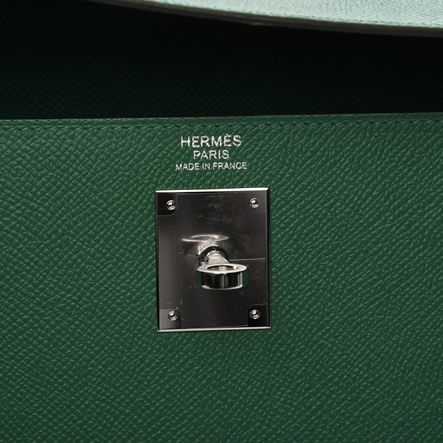 Hermes Epsom Kelly Sellier 32 Vert Vertigo 23 of 29