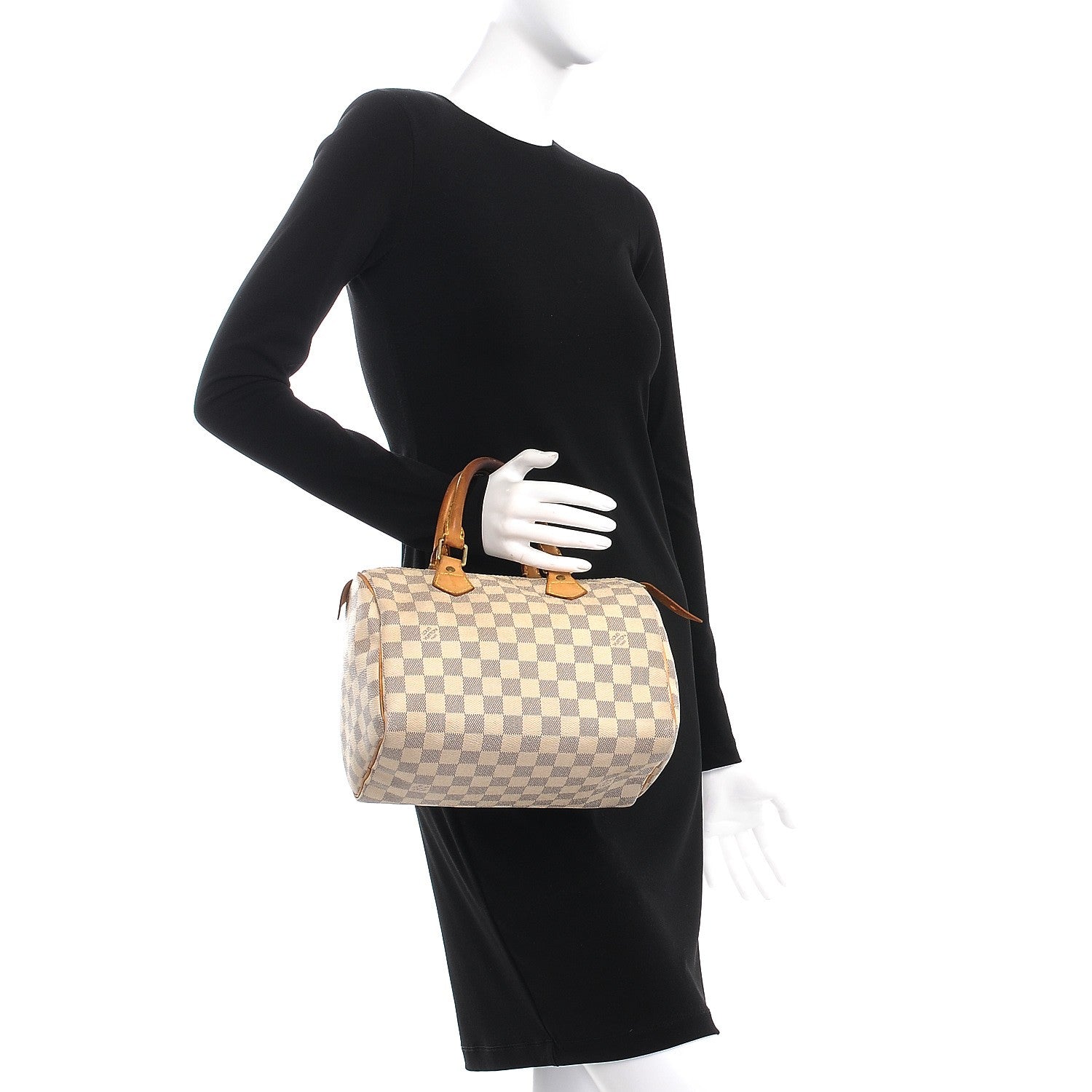 Louis Vuitton Damier Azur Speedy 25 2 of 18