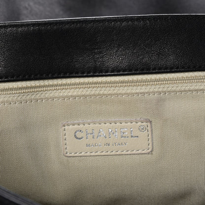 Chanel Washed Lambskin Quilted Maxi Chain Around Flap Black 7 of 8