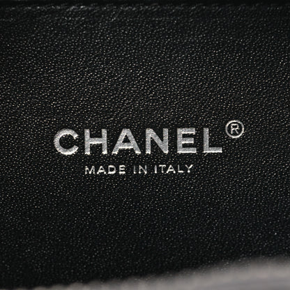 Chanel Caviar Quilted Small CC Filigree Vanity Case Dark Grey 6 of 9