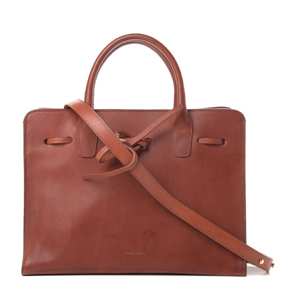 Mansur Gavriel Calfskin Sun Bag Brandy 1 of 16