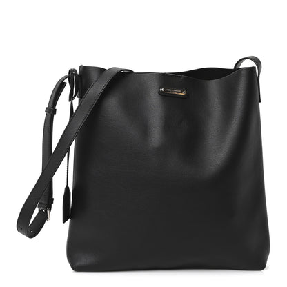 Saint Laurent Calfskin Bold Messenger Black 1 of 10