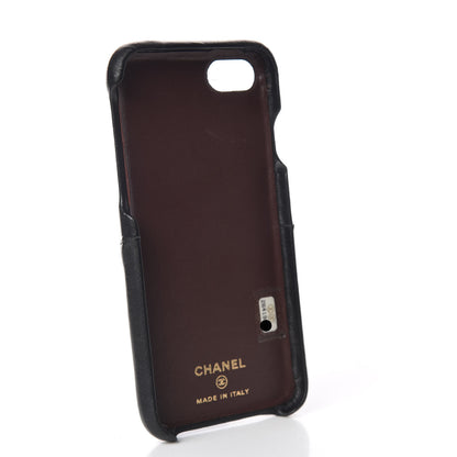 Chanel Lambskin Quilted iPhone 7/8 Coco Tech Case Black 3 of 7