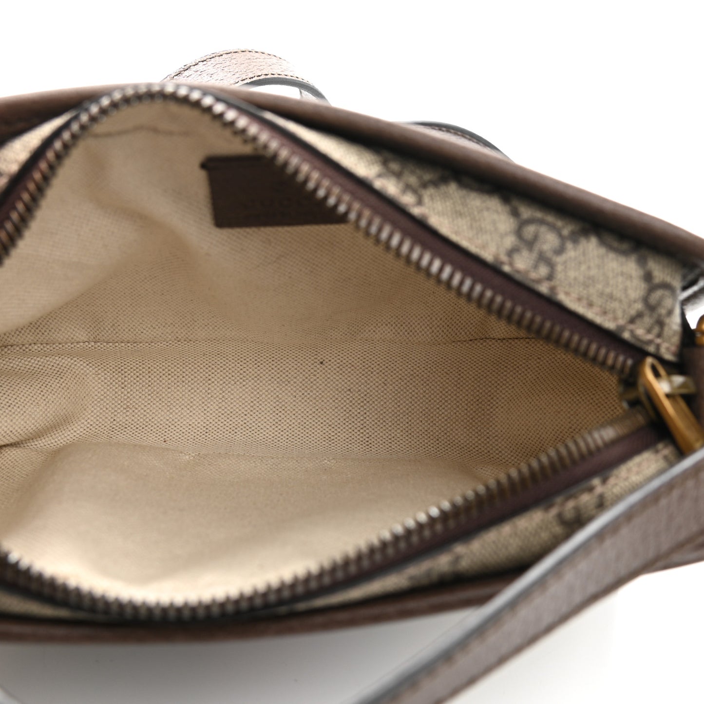 GG Supreme Monogram Web Ophidia Crossbody Bag Beige New Acero