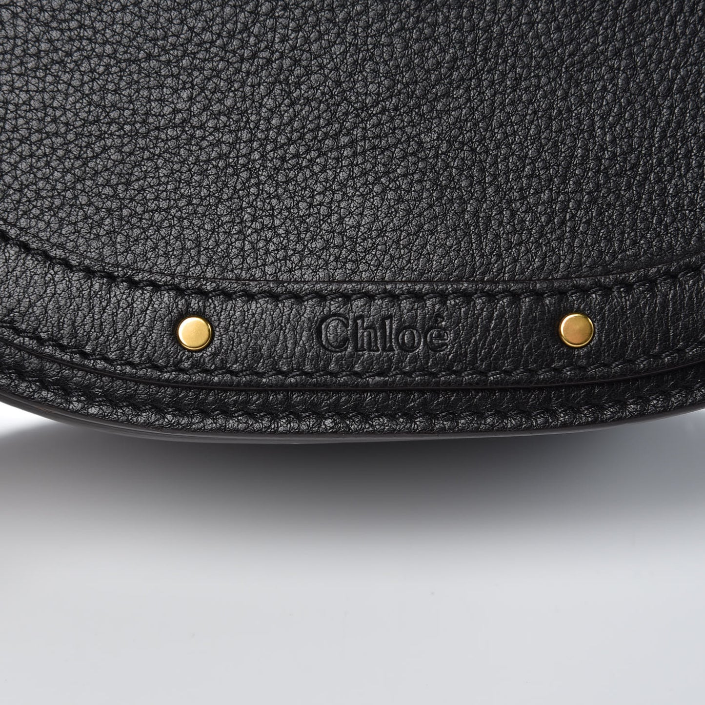 Calfskin Small Nile Bracelet Bag Black