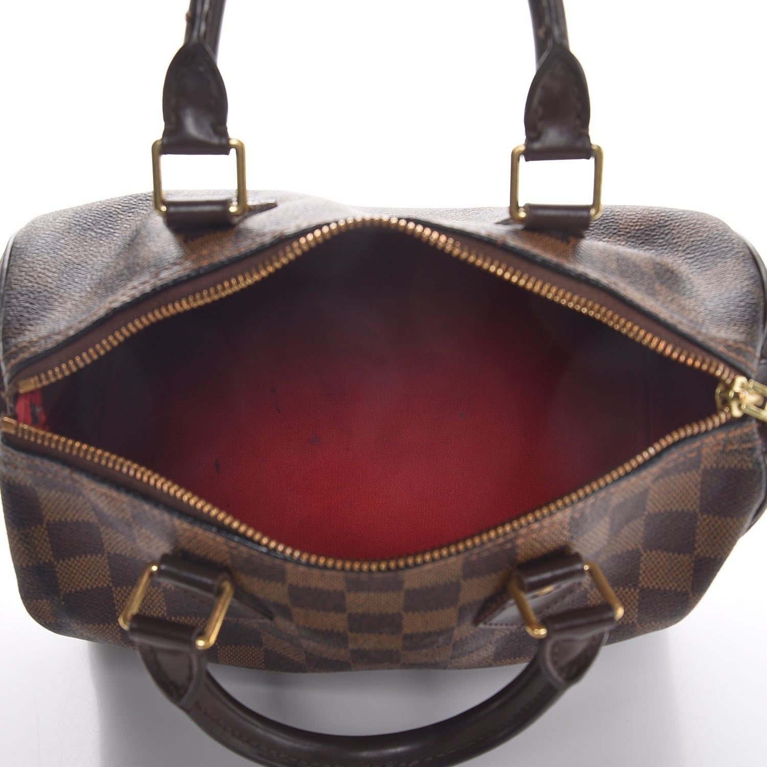 Louis Vuitton Damier Ebene Speedy 25 5 of 16