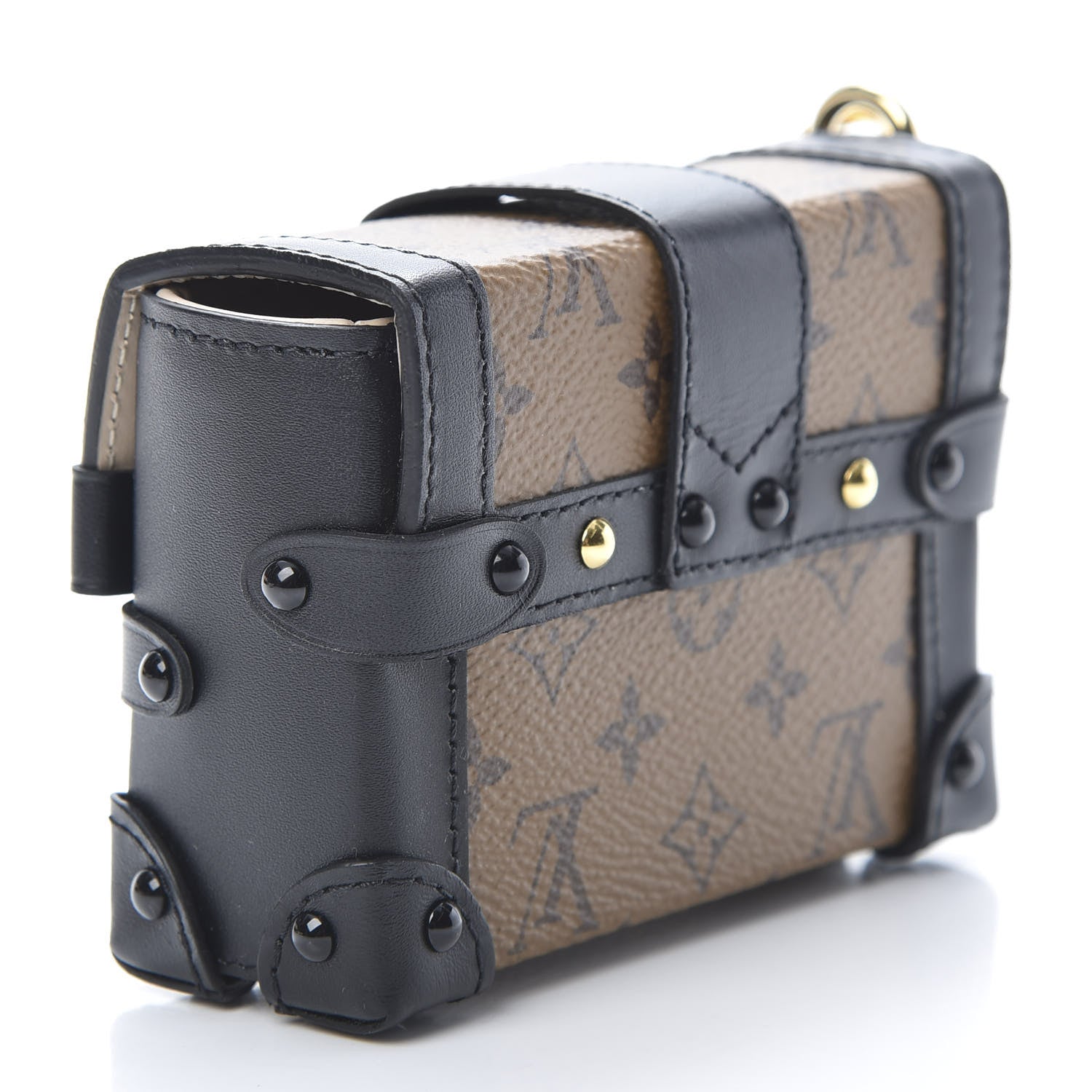 Louis Vuitton Reverse Monogram Essential Trunk Black 3 of 6