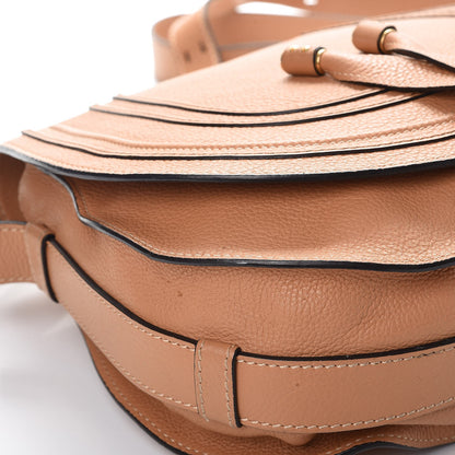 Chloe Calfskin Medium Marcie Round Crossbody Bag Nut 14 of 14