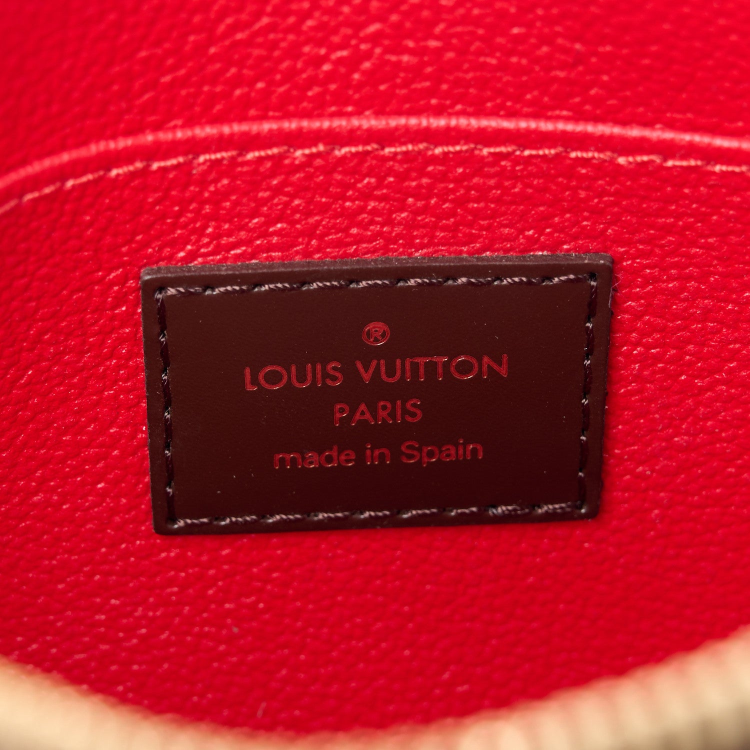 Louis Vuitton Damier Ebene Cosmetic Pouch 6 of 9