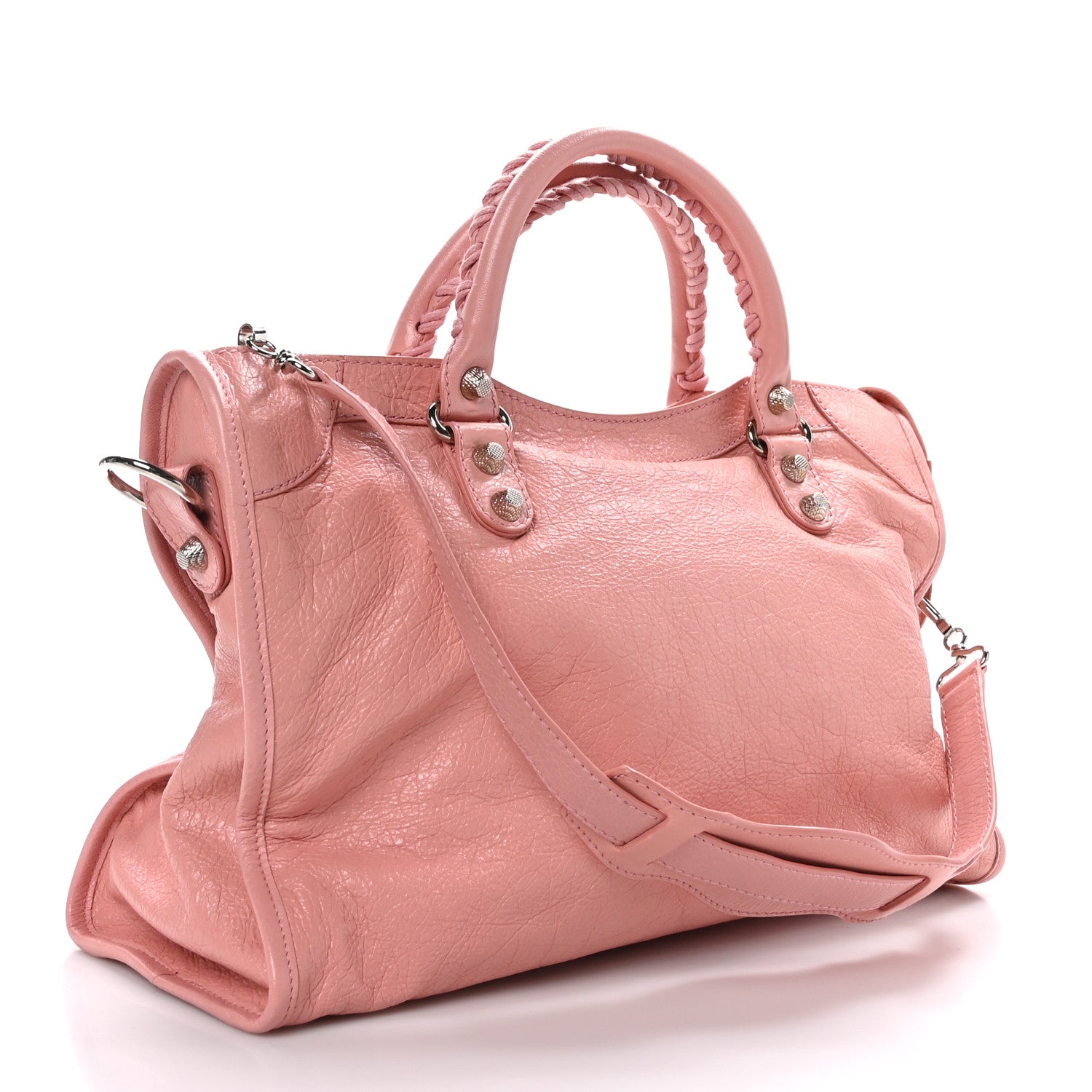 Balenciaga Agneau Giant 12 Silver Hardware City Rose Peche 4 of 11