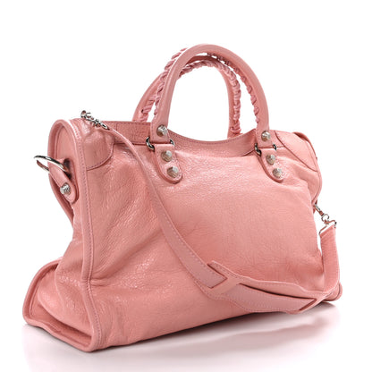 Balenciaga Agneau Giant 12 Silver Hardware City Rose Peche 4 of 11