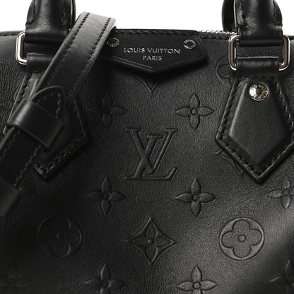 Louis Vuitton Calfskin Monogram Bold Speedy Trunk 20 7 of 10