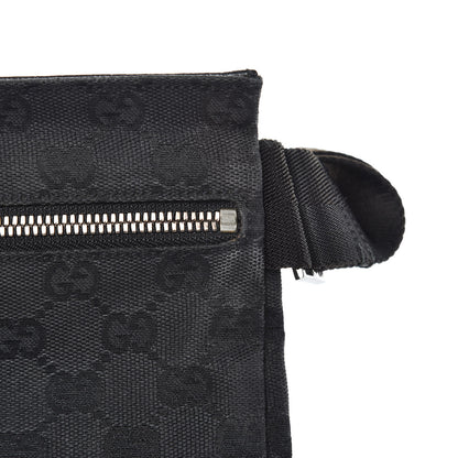 Gucci GG Monogram Double Pocket Belt Bag Black 8 of 12