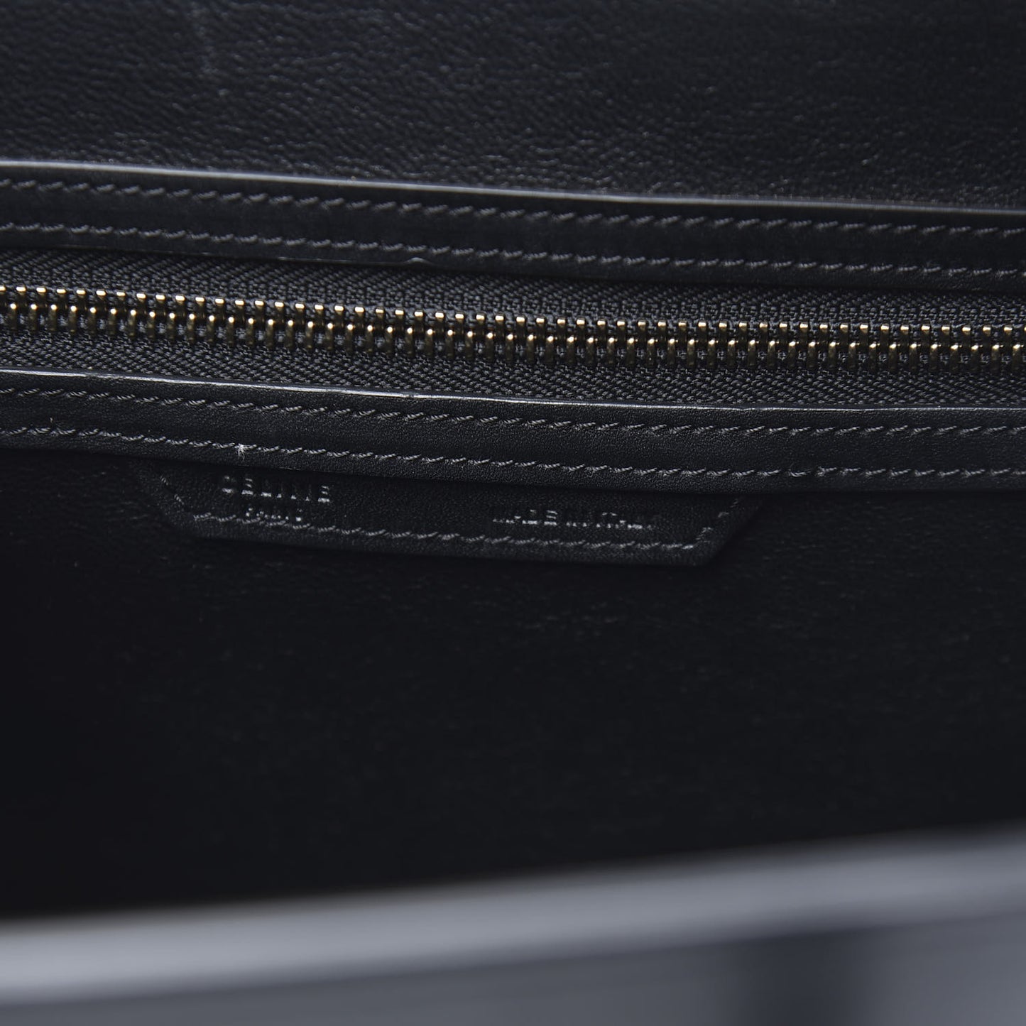 Smooth Calfskin Micro Tri-Color Luggage Cobalt