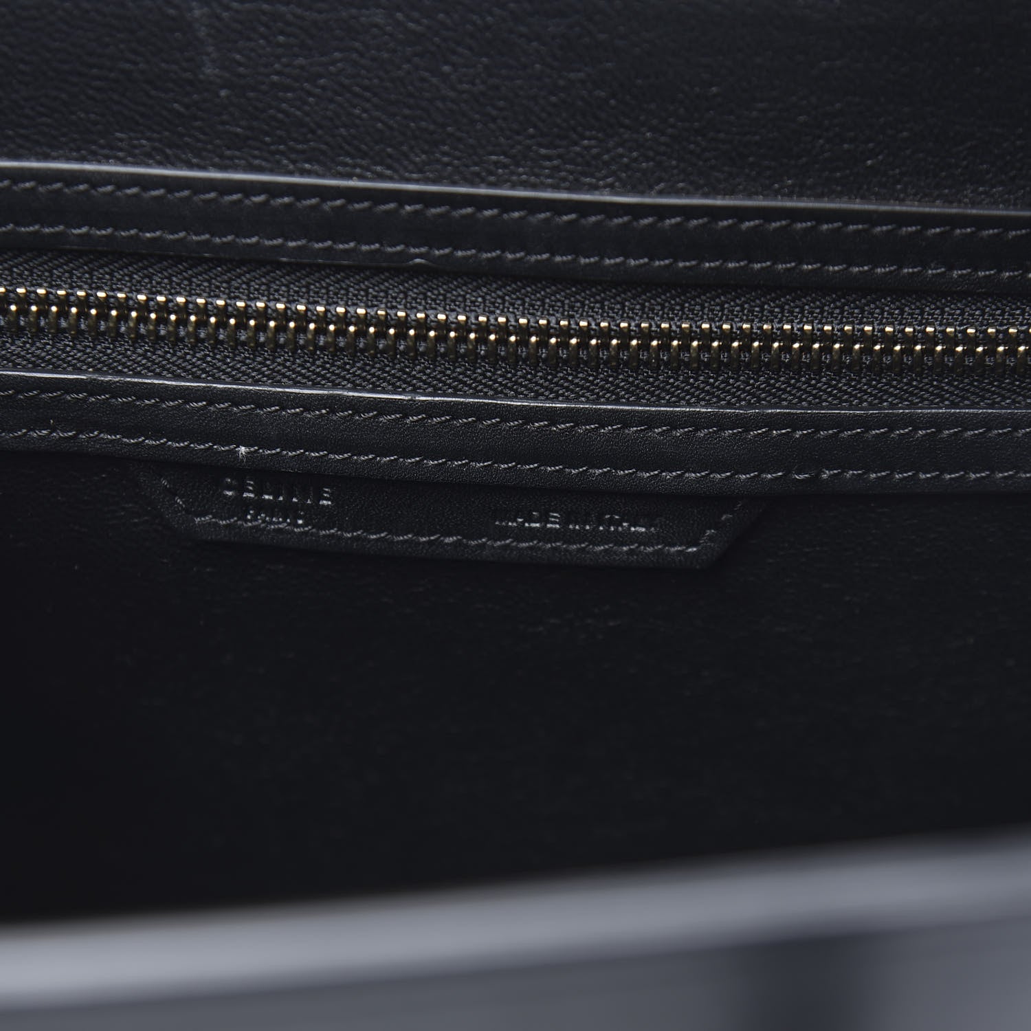 Celine Smooth Calfskin Micro Tri-Color Luggage Cobalt 6 of 12