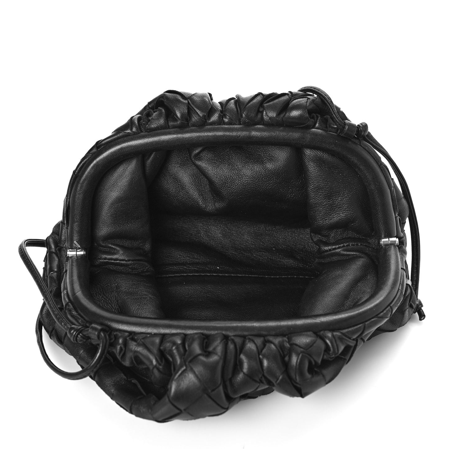 Nappa Intrecciato The Mini Pouch Black