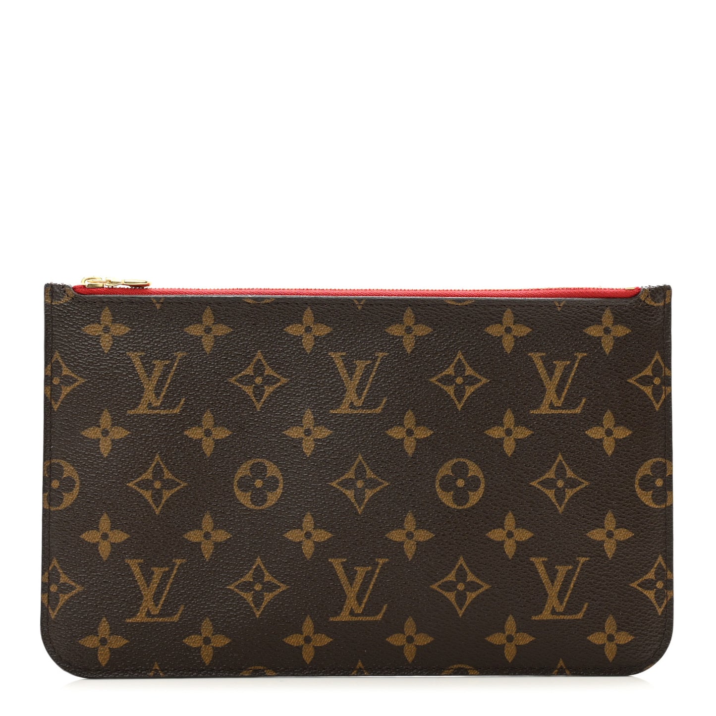 Monogram Neverfull MM GM Pochette Cherry
