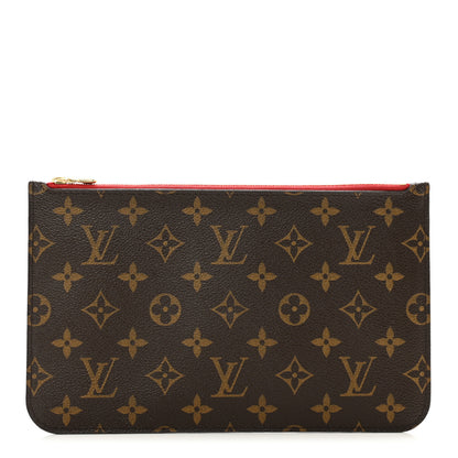 Louis Vuitton Monogram Neverfull MM GM Pochette Cherry 1 of 7