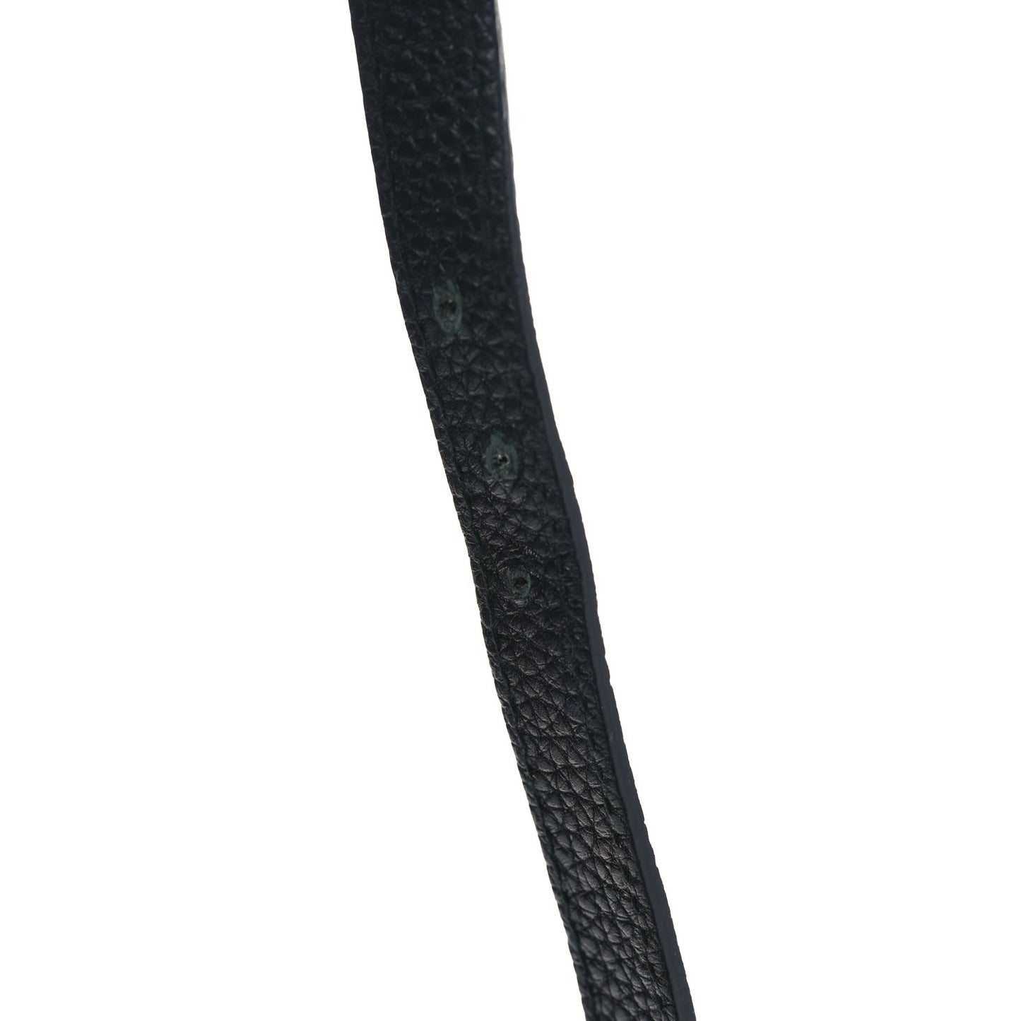 Pebbled Calfskin Small Soho Disco Bag Black