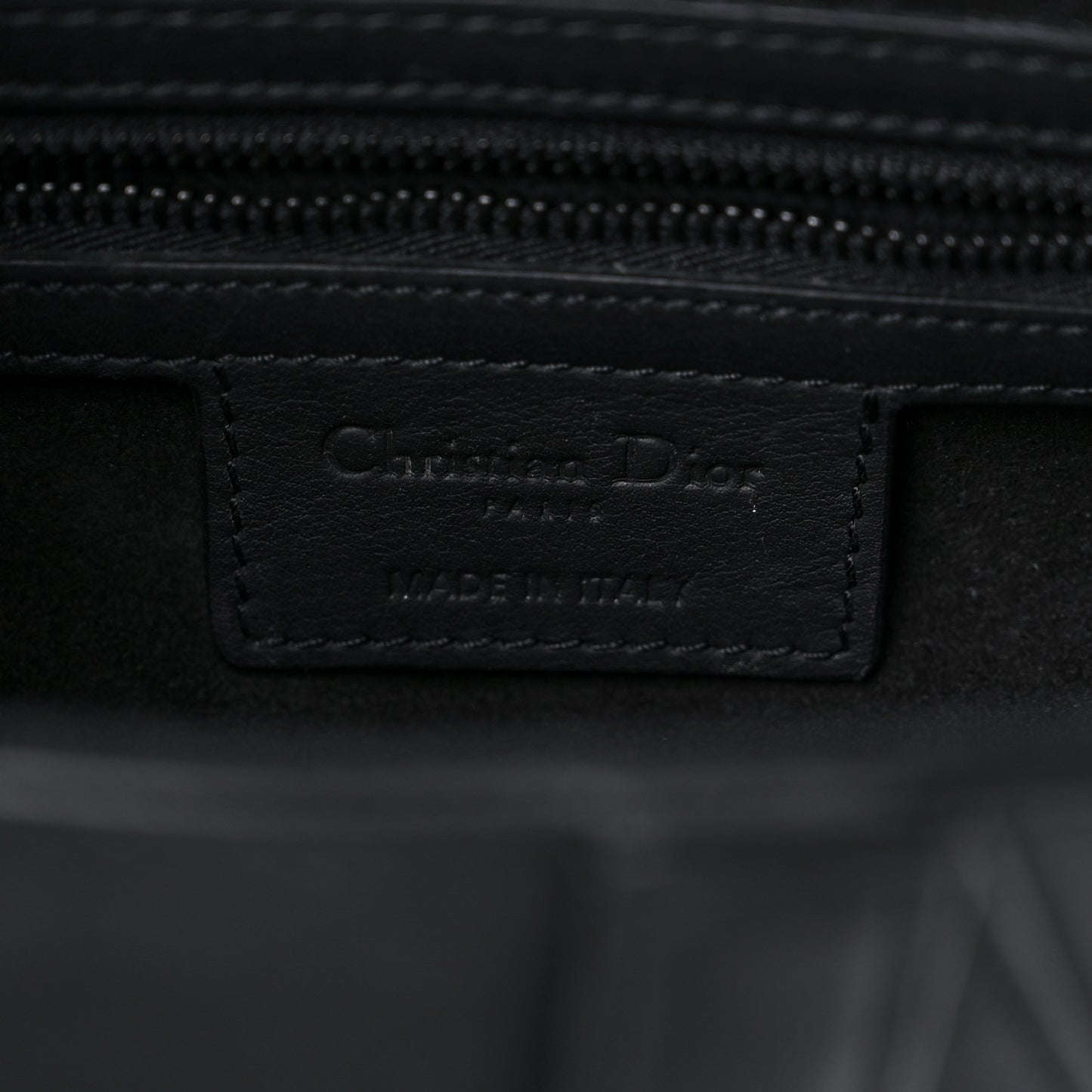 Ultra Matte Calfskin Saddle Bag Black