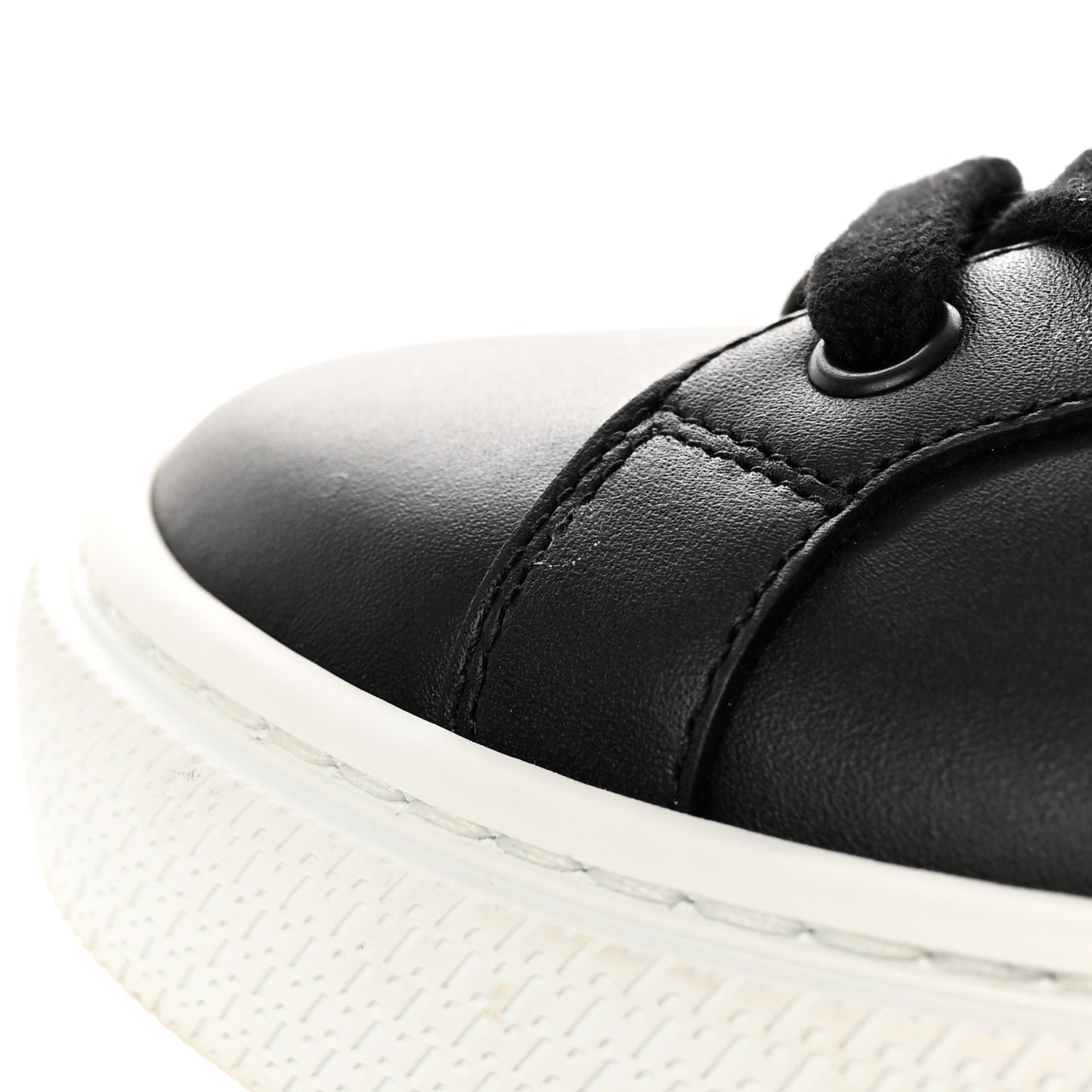 Calfskin Day Sneakers 35 Black